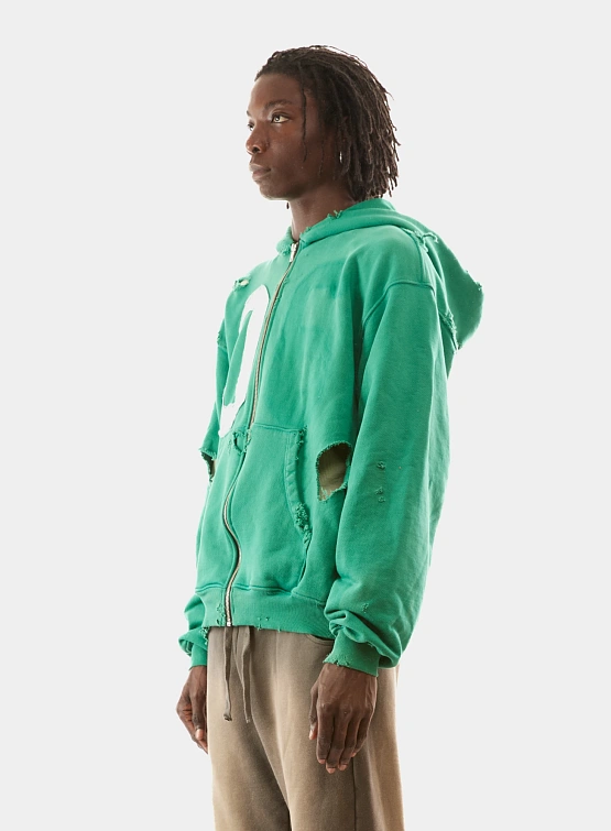 Зип-худи ALCHEMIST Philip Zip-Up Hoodie Bright Green