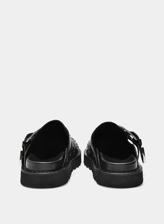 Cабо TOGA Eyelet Metal Leather Black