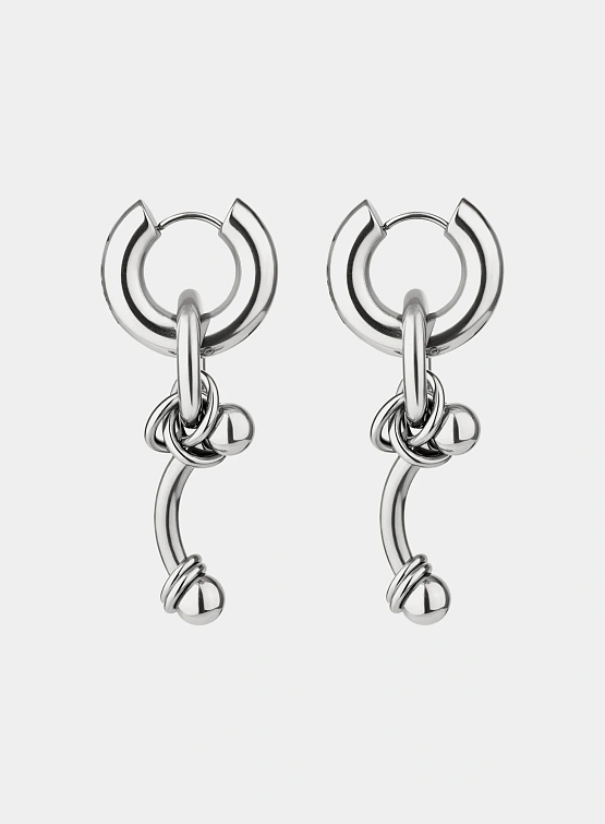 Серьги OMUT STUDIO SLOW EXCLUSIVE Pawn