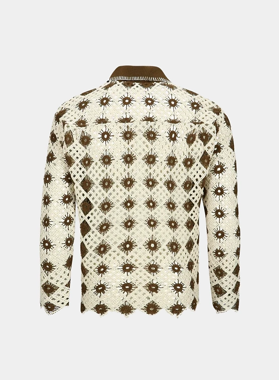 Кардиган Andersson Bell Crochet Cardigan Brown