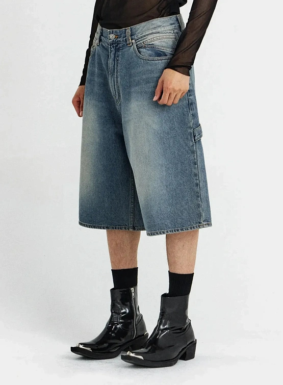 Шорты UNAFFECTED Bermuda Denim Dark Blue