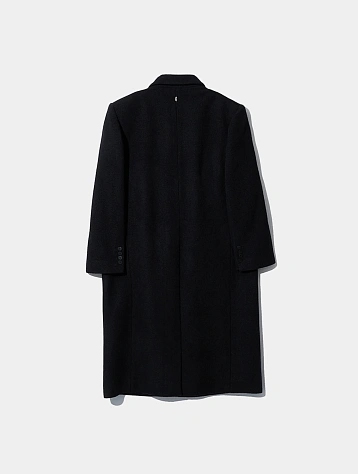 Пальто LE17SEPTEMBRE Double Breasted Long Black