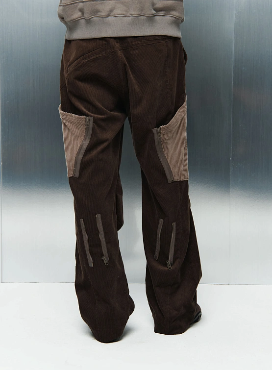 Брюки SAN SAN GEAR Corduroy Pocket Brown