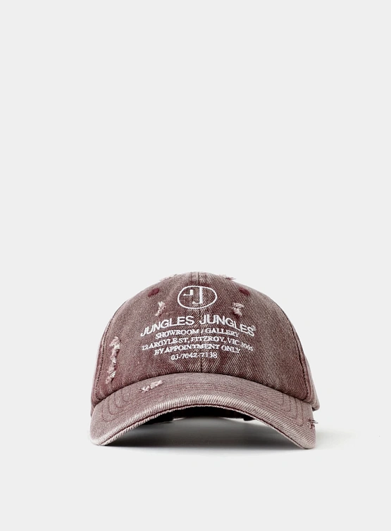 Кепка Jungles Jungles Appointment Only Distressed Red