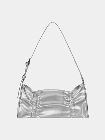 Женская сумка STAND OIL Pleats Silver