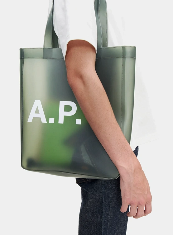 Тоут A.P.C. Lou Tote Khaki