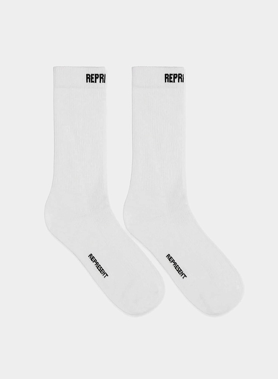 Носки Represent Clo Logo Cuff Socks Black