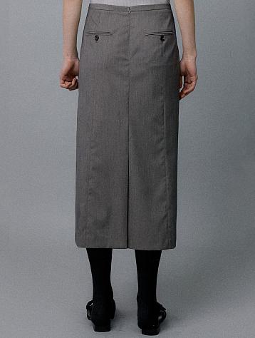 Женская юбка EPINGLER 2-Pleats Skirt Olive Brown