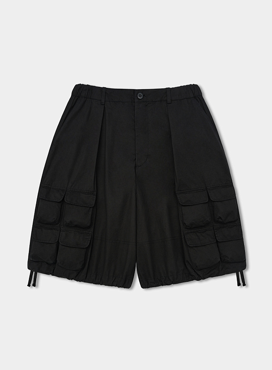 Шорты ANGLAN Slather Utility Pocket Half Pants Black