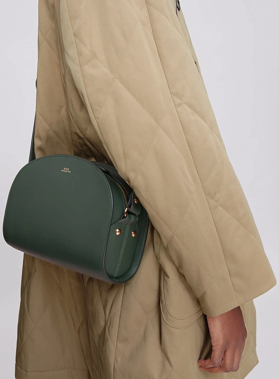 Сумка A.P.C. Demi-Lune Bag Vert