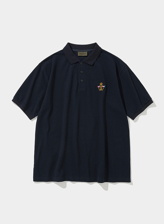 Поло Uniform Bridge Flag Pique S/S Tee Navy