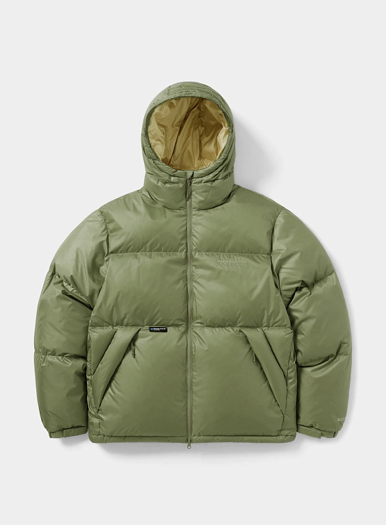 Пуховик thisisneverthat Recycled Down Jacket Olive