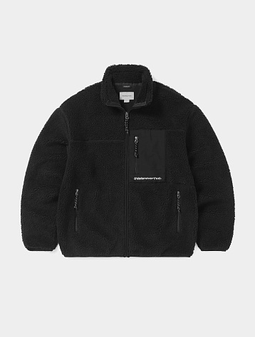 Флисовая куртка thisisneverthat SP Sherpa Fleece Jacket Black