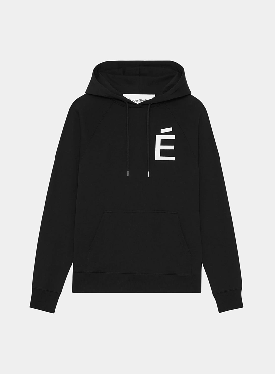 Худи Études Loose Hoodie Big É White Black