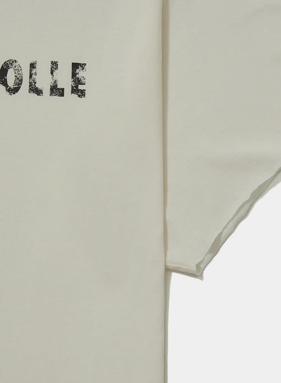 Футболка PIET Dopping Kontrolle Raw Edge Bone White