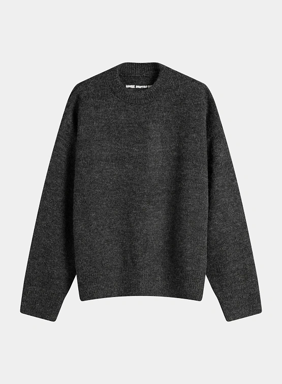 Свитшот MKI MIYUKI ZOKU Mohair Blend Knit Charcoal