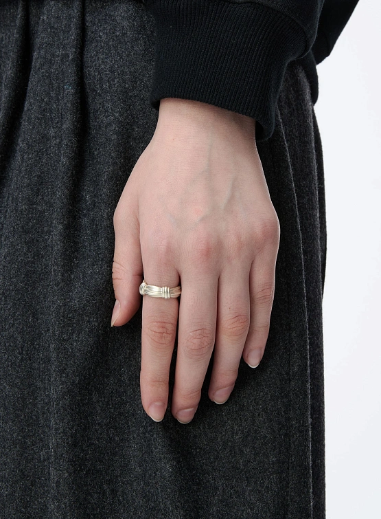 Кольцо ADERERROR Ring Product. 109 Silver