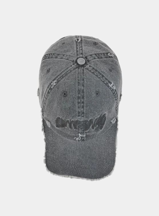 Кепка CAMPERLAB Faded Black Distorted Washed