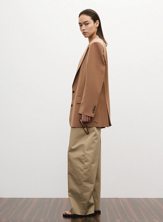 Женский пиджак Recto Structure Wool Tailored Rose Beige