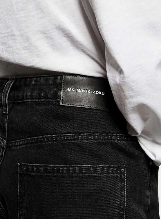 Джинсы MKI MIYUKI ZOKU Denim Classic Wash Black