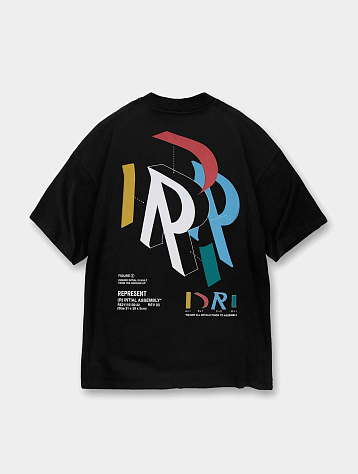 Футболка Represent Clo Initial Assembly Jet Black