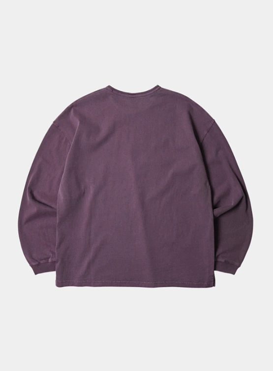 Лонгслив FrizmWORKS Og Pigment Dyeing L/S Purple