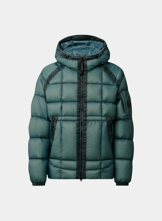 Пуховик C.P. Company D.D. Shell Hooded Aegean Blue