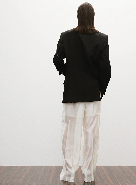 Женский пиджак Recto Structure Wool Tailored Black