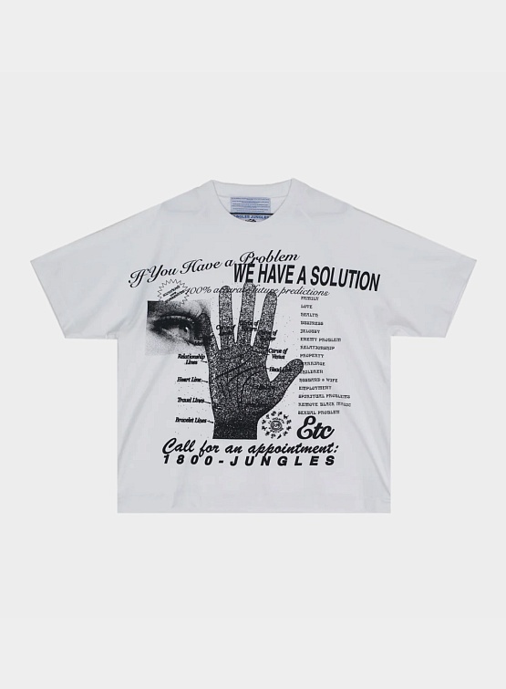 Футболка Jungles Jungles Solutions Tee White