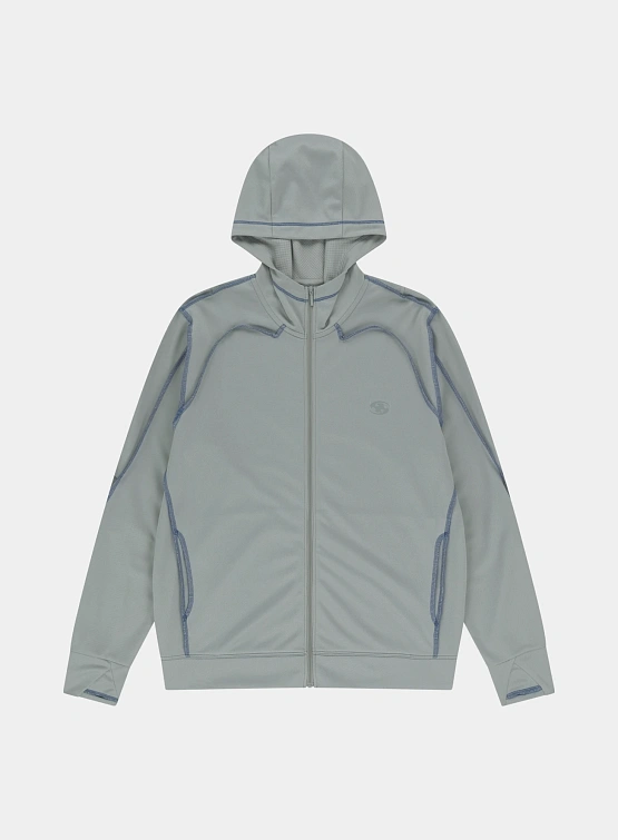 Зип-худи SAN SAN GEAR Overlock Mesh Grey