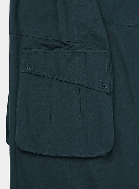 Брюки ANGLAN Curve Big Cargo Balloon Pants Green
