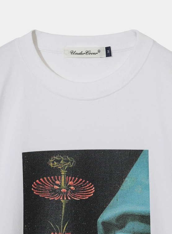 Футболка UNDERCOVER Flower Tee White