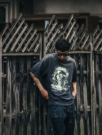 Футболка SAINT MXXXXXX Maria Tee Black