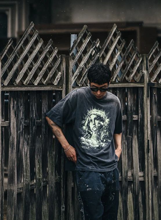 Футболка SAINT MXXXXXX Maria Tee Black