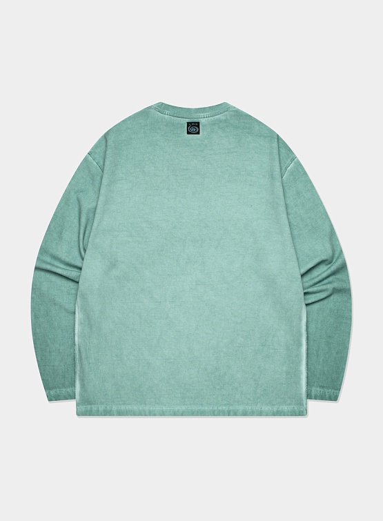 Лонгслив LMC Overdyed Spiral Long Slv Tee Light Mint