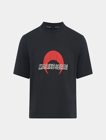 Футболка Marine Serre MS Sports Relaxed Black/Red