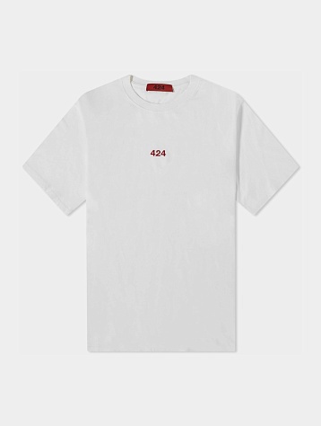 Футболка 424 T-shirt Regular Fit Milk