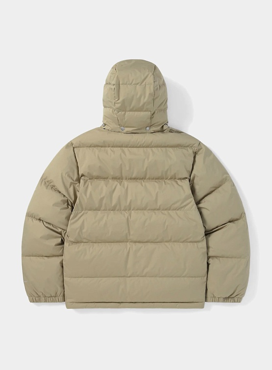 Пуховик thisisneverthat Classic Ripstop Down Parka Beige