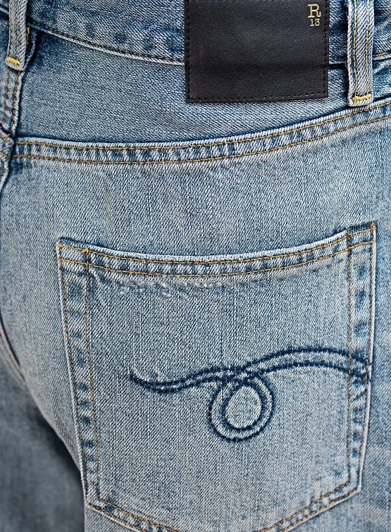 Женские джинсы R13 Insert D'arcy Loose Vintage Indigo Color Block