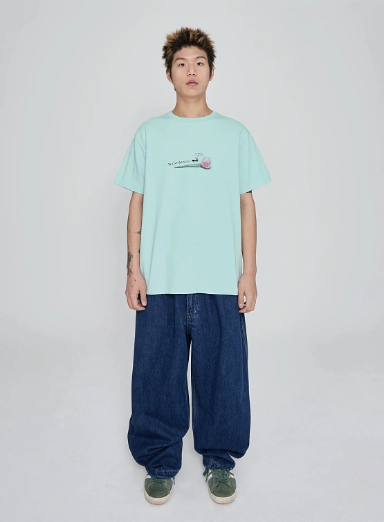 Футболка YESEYESEE Anthill Logo Tee Slate