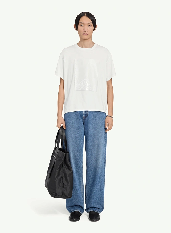 Футболка MM6 Maison Margiela Graphic Folder White