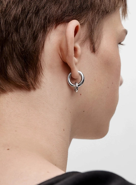 Серьги OMUT Winking Diamond