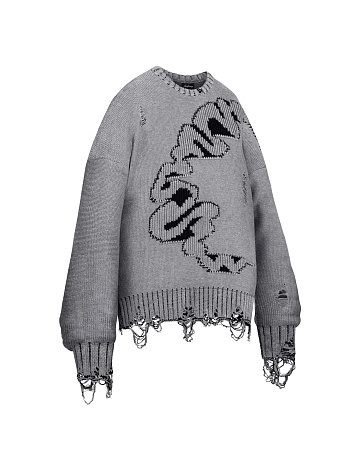 Свитер MADFRENZY Cortex Grunge Ivory