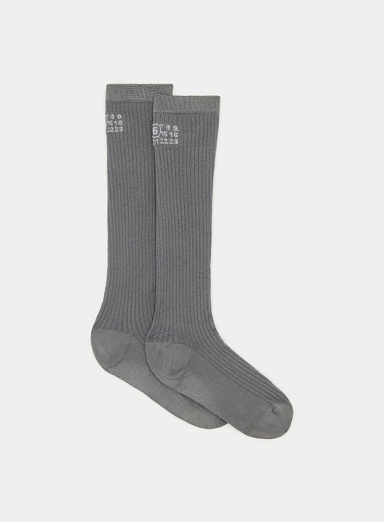 Носки MM6 Maison Margiela Bootleg Grey