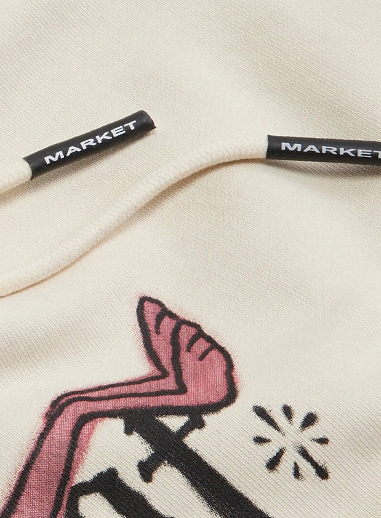 Худи MARKET Pink Panther Swap Meet Hoodie Ecru