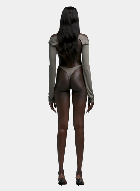 Женское боди entire studios Valve LS Bodysuit Rock