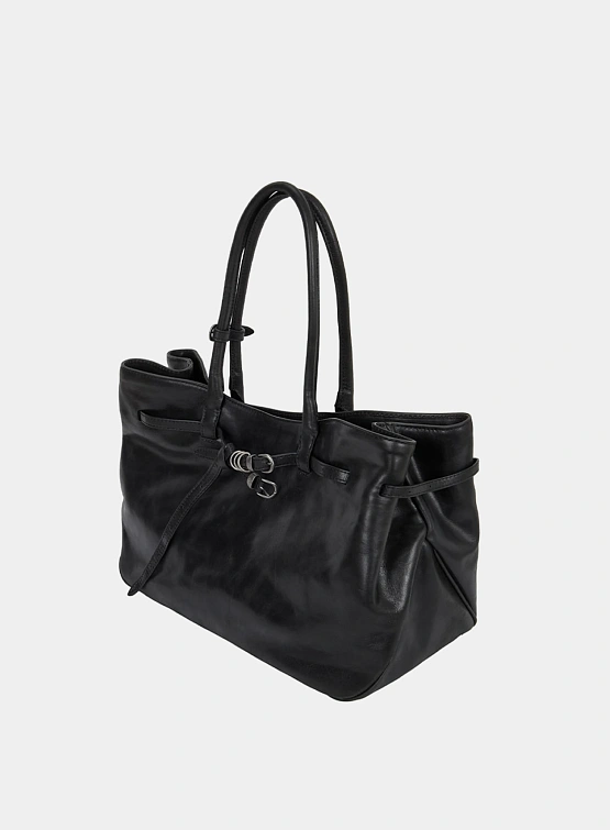 Женская сумка MARGESHERWOOD Grandma Used Large Black Pull-Up