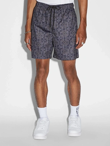 Шорты Ksubi Plus Mesh Short Navy