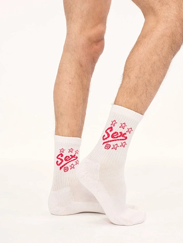 Носки Carne Bollente Socks Shocks White