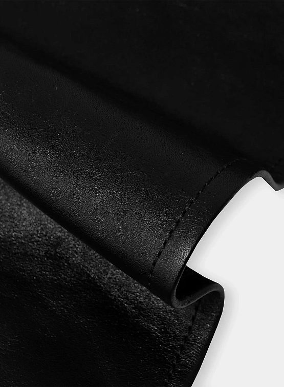 Женская юбка MUGLER Mermaid Leather Black